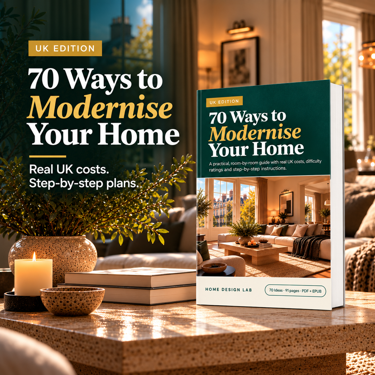 70 Ways to Modernise Your Home