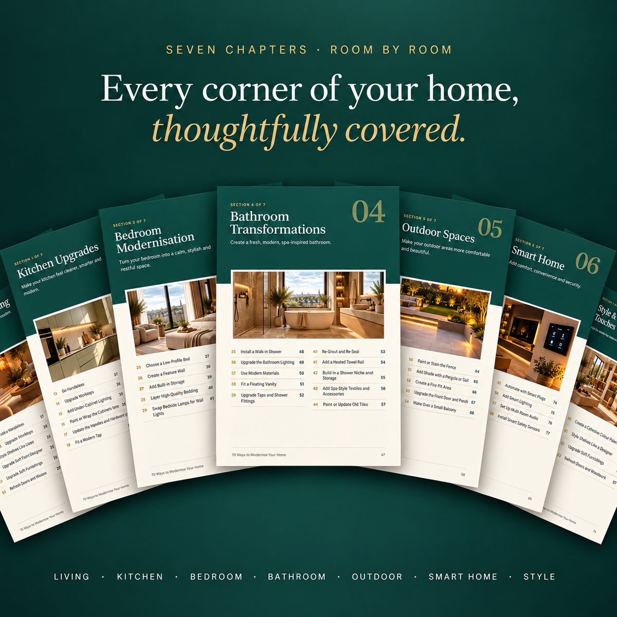 70 Ways to Modernise Your Home